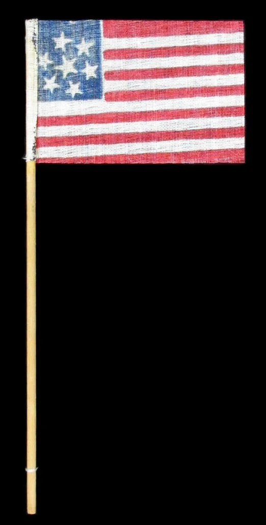 7 Star Antique American Flag | Circa 1876-1900 BONSELL | AMERICANA